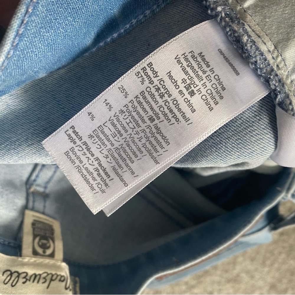 MADEWELL Roadtripper Jeggings In McCleod Wash - Picture 7 of 15